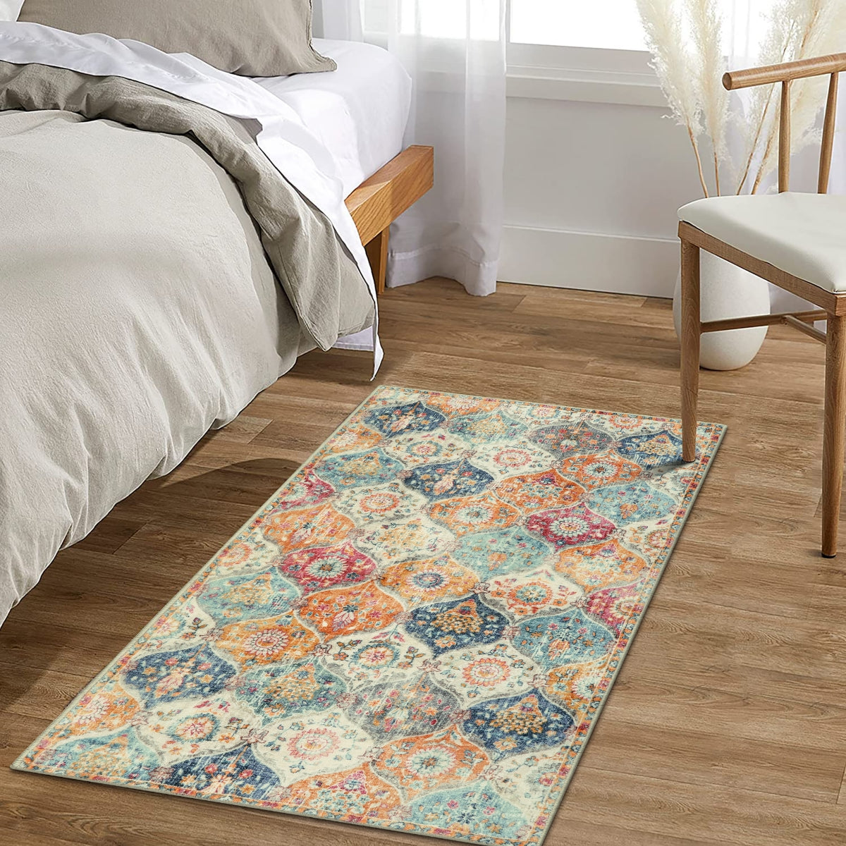 SOFT RUG Moroccan Trellis Cream/Multi Carpets