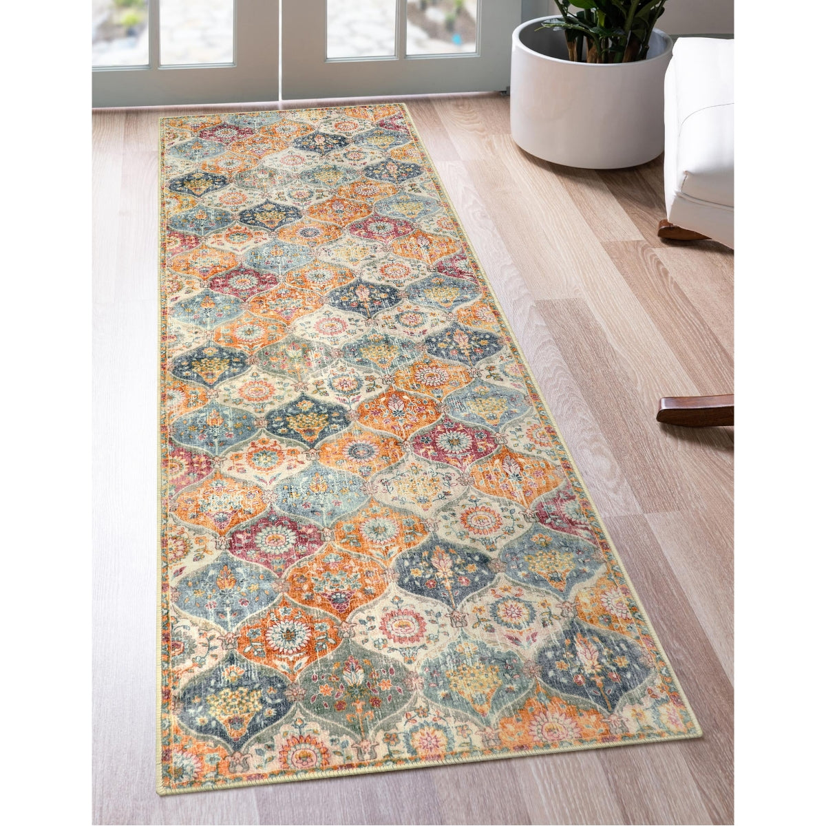 SOFT RUG Moroccan Trellis Cream/Multi Carpets