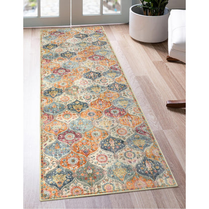 SOFT RUG Moroccan Trellis Cream/Multi Carpets