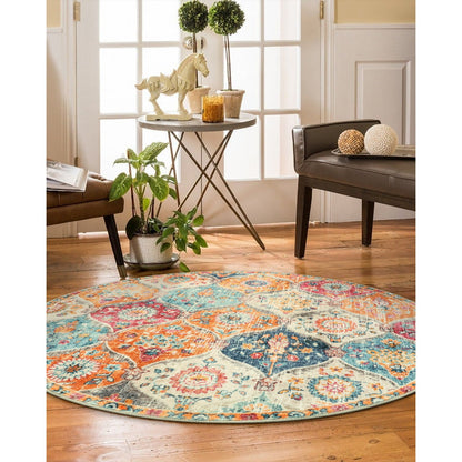 SOFT RUG Moroccan Trellis Cream/Multi Carpets